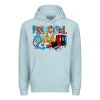 Blue Mist principal life Premium Hoodie - Zillion Design Studio