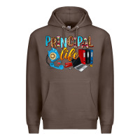 Coffee principal life Premium Hoodie - Zillion Design Studio