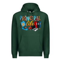 Sports Green principal life Premium Hoodie - Zillion Design Studio