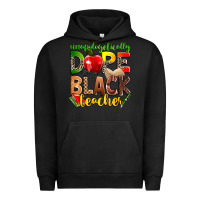 Pigment Black unapologetically dope black teacher Urban Hoodie - Zillion Design Studio