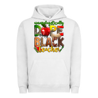 Pigment Lunar Rock unapologetically dope black teacher Urban Hoodie - Zillion Design Studio