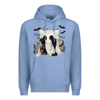 Colony Blue Ghost Cat Premium Hoodie - texasbilliewilder