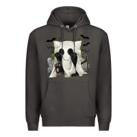 Smoke Ghost Cat Premium Hoodie - texasbilliewilder