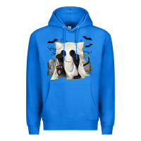 True Royal Ghost Cat Premium Hoodie - texasbilliewilder