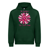 Forest Green in october we wear pink sunflower Urban Hoodie - RanaPortraitStore