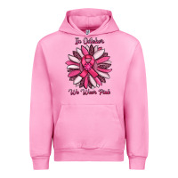 Fuchsia Pink in october we wear pink sunflower Urban Hoodie - RanaPortraitStore