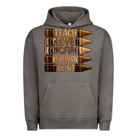 Pigment Tornado teach love inspire motivate lead Urban Hoodie - Zillion Design Studio