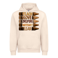 Sandshell teach love inspire motivate lead Urban Hoodie - Zillion Design Studio