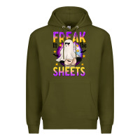 Army Green Freak In The Sheets Premium Hoodie - texasbilliewilder
