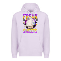 Lilac Freak In The Sheets Premium Hoodie - texasbilliewilder