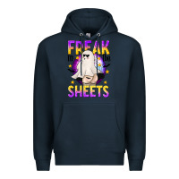Navy Freak In The Sheets Premium Hoodie - texasbilliewilder