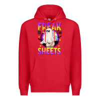 Red Freak In The Sheets Premium Hoodie - texasbilliewilder