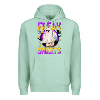 Seafoam Freak In The Sheets Premium Hoodie - texasbilliewilder