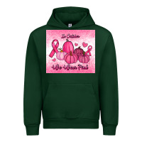 Forest Green in october we wear pink pumpkin Urban Hoodie - RanaPortraitStore