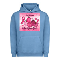 Pigment Pebble Blue in october we wear pink pumpkin Urban Hoodie - RanaPortraitStore