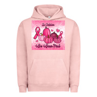 Pigment Salmon in october we wear pink pumpkin Urban Hoodie - RanaPortraitStore