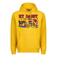 Lemon my daddy is my hero dispatcher Premium Hoodie - Zillion Design Studio