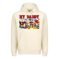 Sandshell my daddy is my hero dispatcher Premium Hoodie - Zillion Design Studio