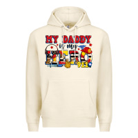 Tofu my daddy is my hero dispatcher Premium Hoodie - Zillion Design Studio