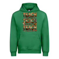 Emerald teach compassion teach kindness teach confidence Urban Hoodie - Zillion Design Studio