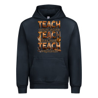 Navy teach compassion teach kindness teach confidence Urban Hoodie - Zillion Design Studio