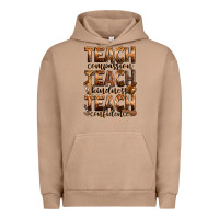 Pigment Burro teach compassion teach kindness teach confidence Urban Hoodie - Zillion Design Studio