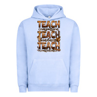 Pigment Grape Ice teach compassion teach kindness teach confidence Urban Hoodie - Zillion Design Studio