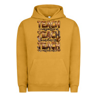 Pigment Peanut Butter teach compassion teach kindness teach confidence Urban Hoodie - Zillion Design Studio