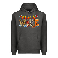 Charcoal Heather miner wife Premium Hoodie - Zillion Design Studio