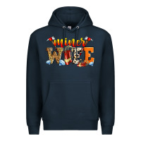 Navy miner wife Premium Hoodie - Zillion Design Studio