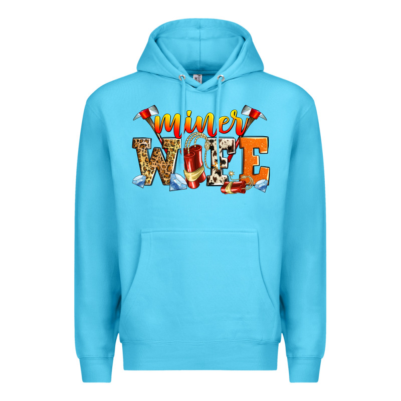 Miner Wife Premium Hoodie by Zillion Design Studio | Teevron