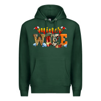 Sports Green miner wife Premium Hoodie - Zillion Design Studio