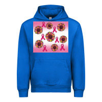 Cobalt breast cancer awareness sunflower Urban Hoodie - RanaPortraitStore
