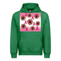 Emerald breast cancer awareness sunflower Urban Hoodie - RanaPortraitStore