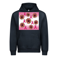 Navy breast cancer awareness sunflower Urban Hoodie - RanaPortraitStore