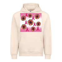 Sandshell breast cancer awareness sunflower Urban Hoodie - RanaPortraitStore