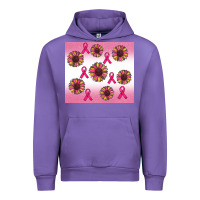 Tulip breast cancer awareness sunflower Urban Hoodie - RanaPortraitStore