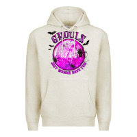 Oatmeal Heather Ghouls Just Wanna Have Fun Premium Hoodie - texasbilliewilder