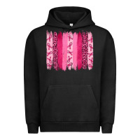 Pigment Black breast aweraness brushstrokes Urban Hoodie - RanaPortraitStore