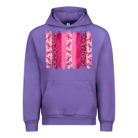 Tulip breast aweraness brushstrokes Urban Hoodie - RanaPortraitStore