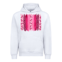 White breast aweraness brushstrokes Urban Hoodie - RanaPortraitStore