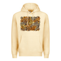 Pina Colada leopard background Premium Hoodie - Zillion Design Studio
