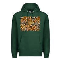 Sports Green leopard background Premium Hoodie - Zillion Design Studio