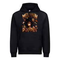 Black melanin poppin Urban Hoodie - Zillion Design Studio