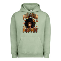 Pigment Oil Green melanin poppin Urban Hoodie - Zillion Design Studio