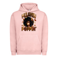 Pigment Salmon melanin poppin Urban Hoodie - Zillion Design Studio