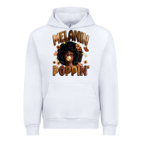 White melanin poppin Urban Hoodie - Zillion Design Studio