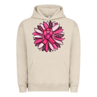 Pigment French Oak breast awareness cancer pink sunflower Urban Hoodie - RanaPortraitStore