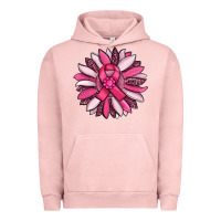 Pigment Salmon breast awareness cancer pink sunflower Urban Hoodie - RanaPortraitStore