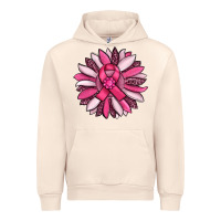 Sandshell breast awareness cancer pink sunflower Urban Hoodie - RanaPortraitStore